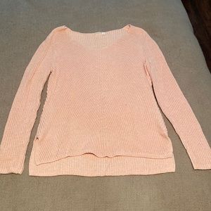 Never been worn. Blush pink sweater.